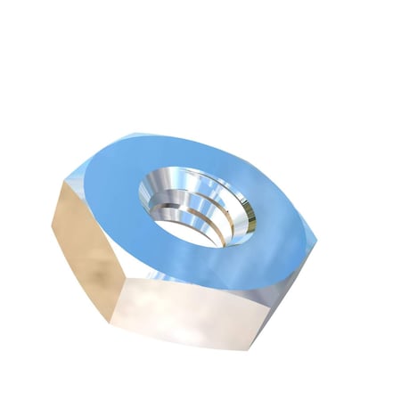 Allied Titanium Hex Nut, #10-24, Titanium, Grade 5 0000233